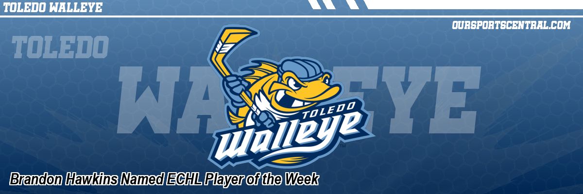 Brandon Hawkins Named ECHL Player of the Week