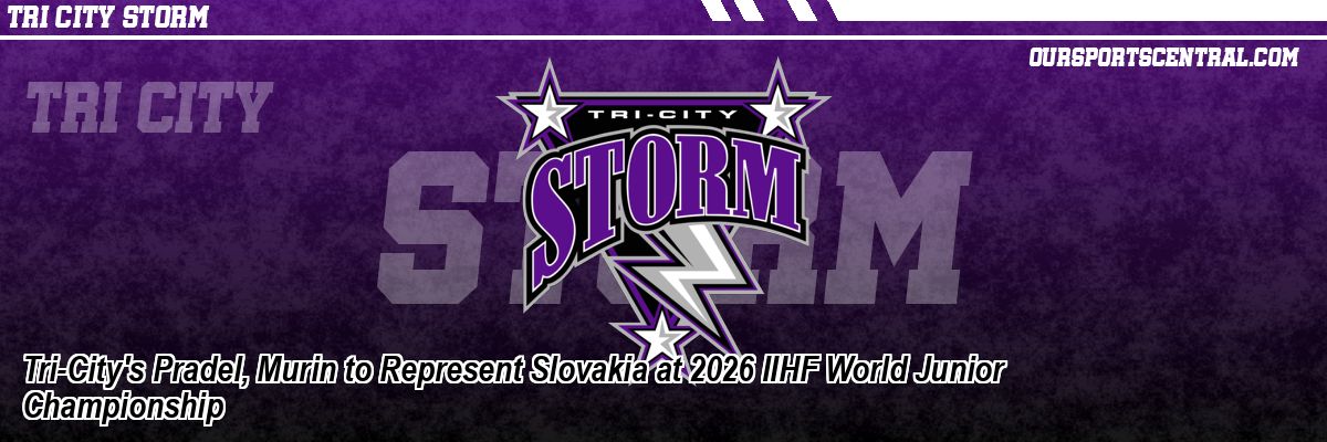 Tri-City's Pradel, Murin to Represent Slovakia at 2026 IIHF World Junior Championship