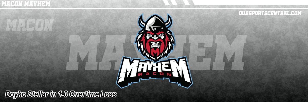 Boyko Stellar in 1-0 Overtime Loss