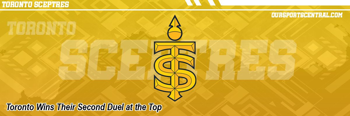 Toronto Wins Their Second Duel at the Top