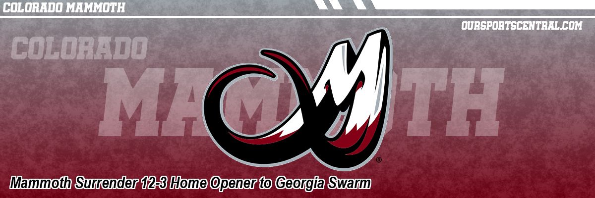 Mammoth Surrender 12-3 Home Opener to Georgia Swarm