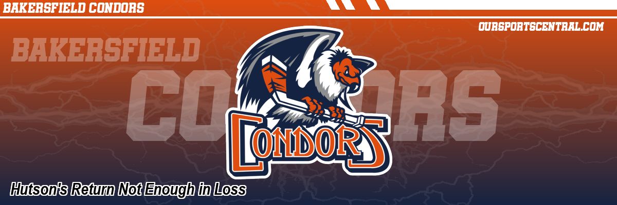 Hutson's Return Not Enough in Loss