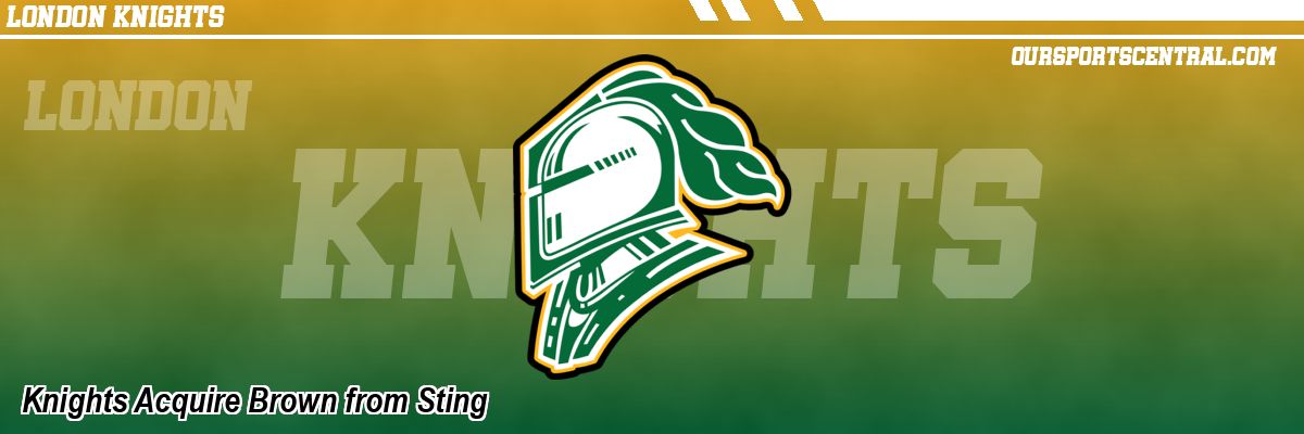 Knights Acquire Brown from Sting