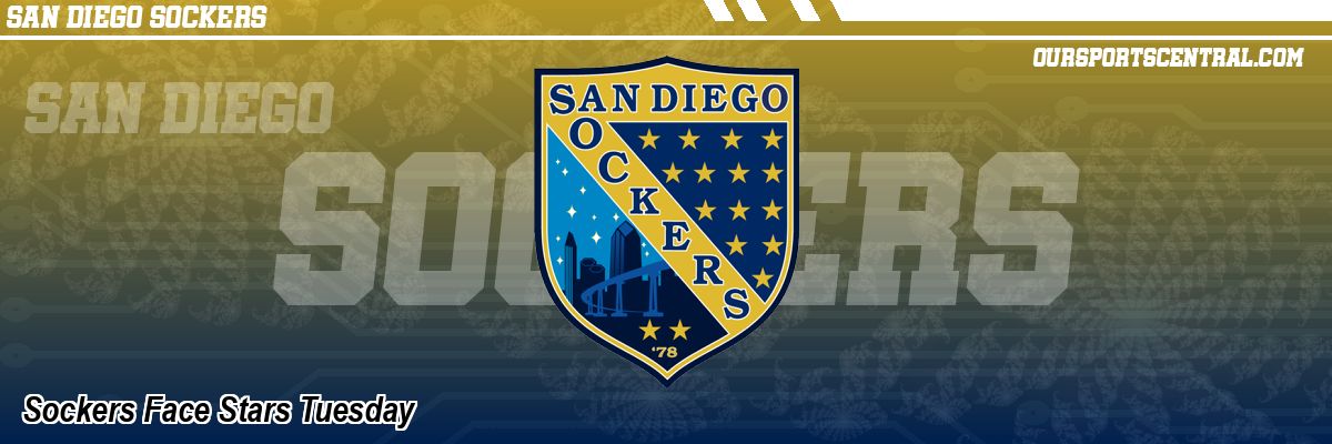 Sockers Face Stars Tuesday