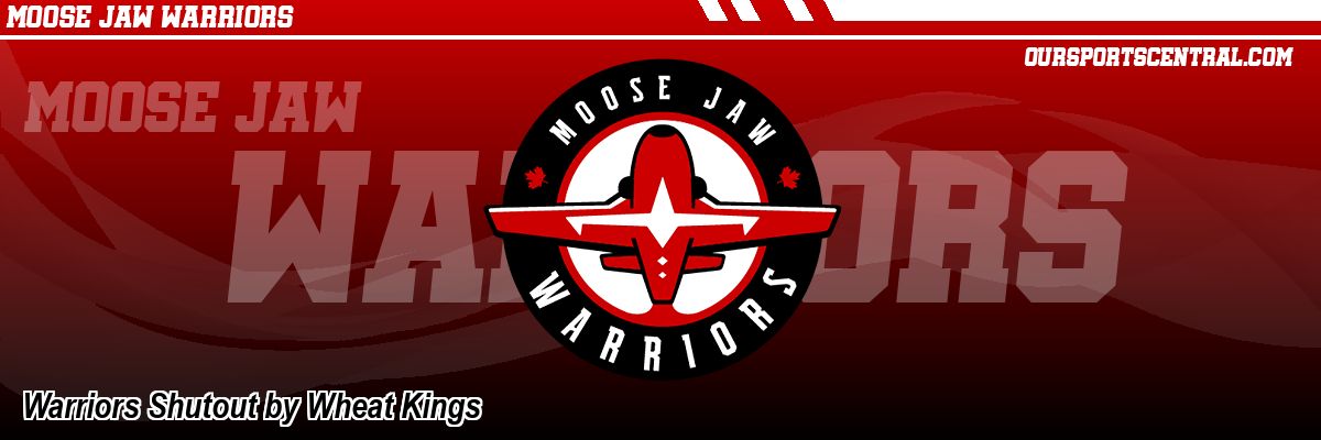 Warriors Shutout by Wheat Kings
