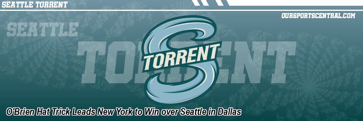 O'Brien Hat Trick Leads New York to Win over Seattle in Dallas