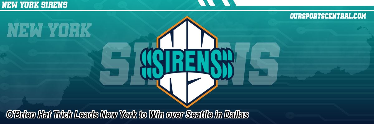 O'Brien Hat Trick Leads New York to Win over Seattle in Dallas