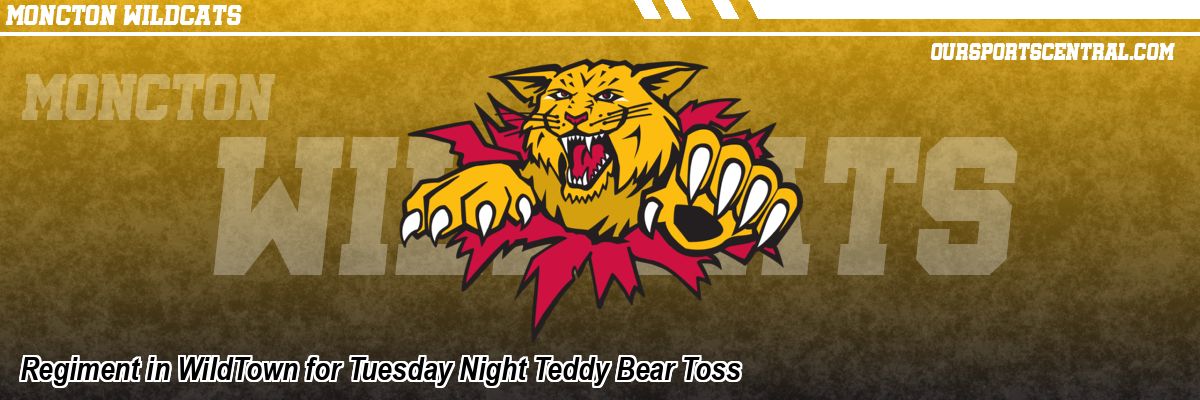 Regiment in WildTown for Tuesday Night Teddy Bear Toss