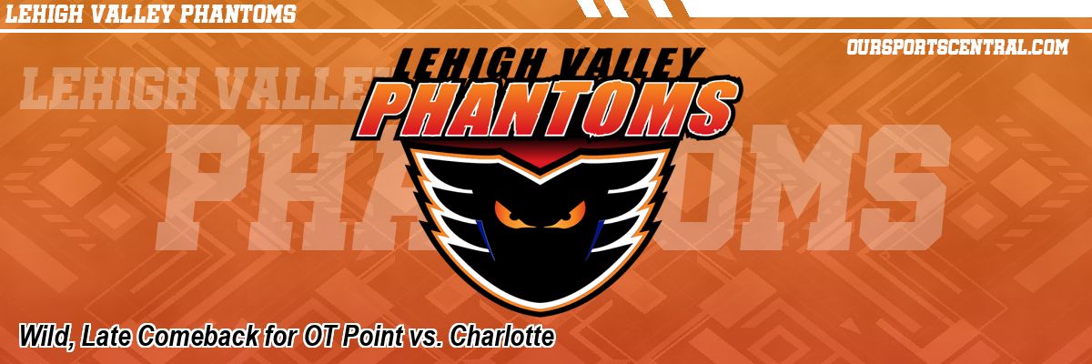 Wild, Late Comeback for OT Point vs. Charlotte