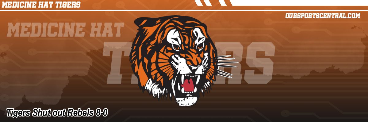 Tigers Shut out Rebels 8-0