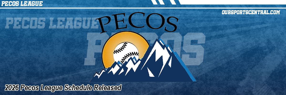 2026 Pecos League Schedule Released