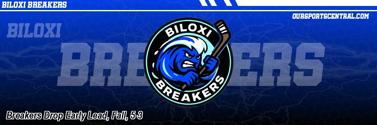 Breakers Drop Early Lead, Fall, 5-3