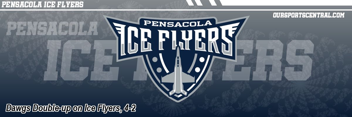 Dawgs Double-up on Ice Flyers, 4-2