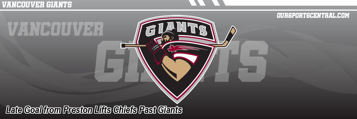 Late Goal from Preston Lifts Chiefs Past Giants