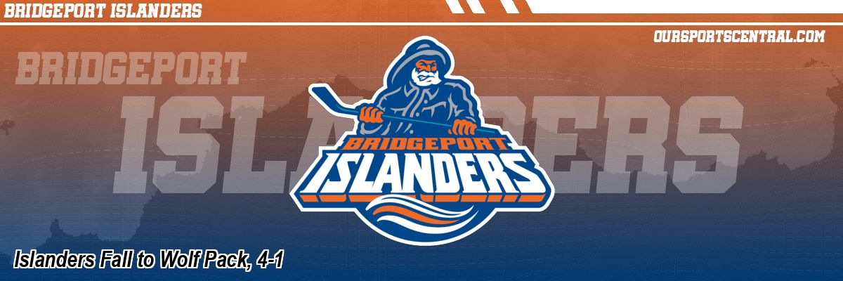 Islanders Fall to Wolf Pack, 4-1