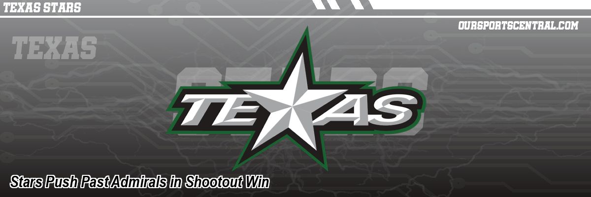 Stars Push Past Admirals in Shootout Win