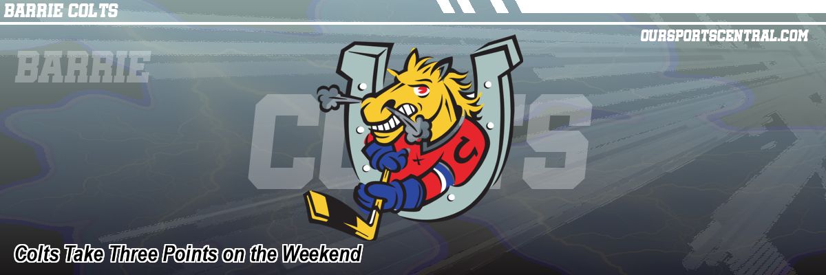 Colts Take Three Points on the Weekend