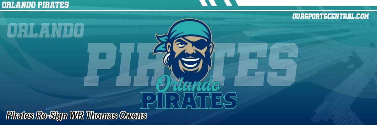 Pirates Re-Sign WR Thomas Owens