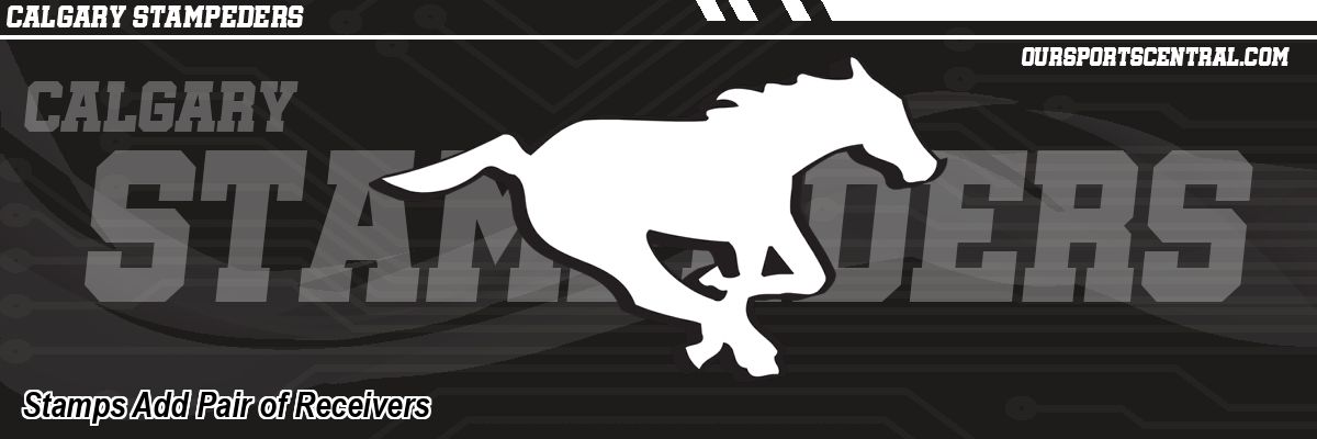 Stamps Add Pair of Receivers