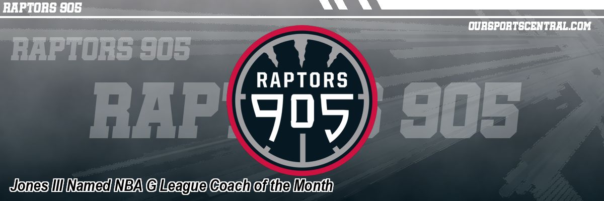 Jones III Named NBA G League Coach of the Month