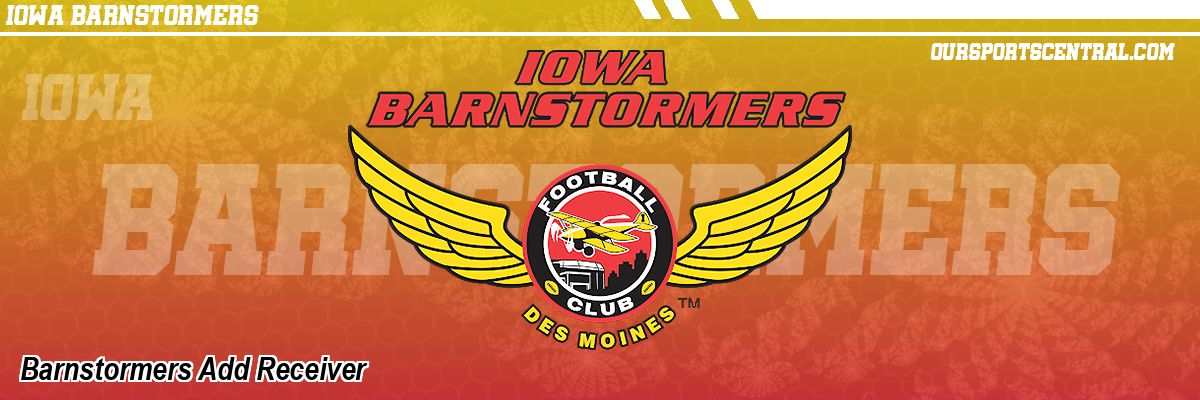 Barnstormers Add Receiver