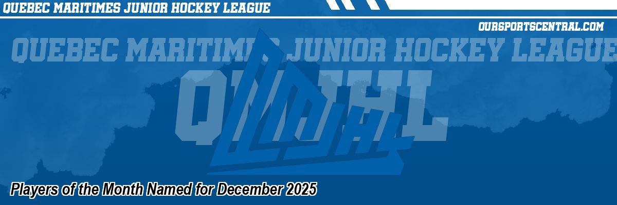 Players of the Month Named for December 2025
