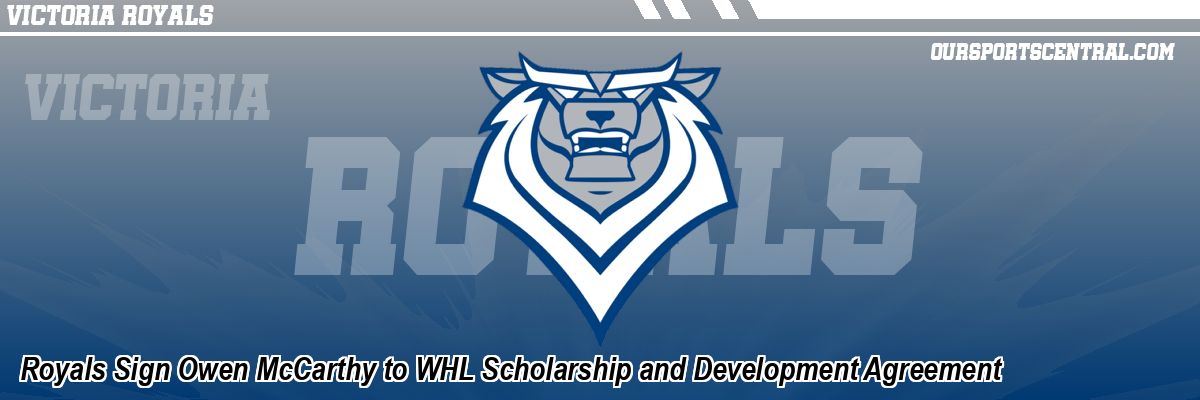 Royals Sign Owen McCarthy to WHL Scholarship and Development Agreement