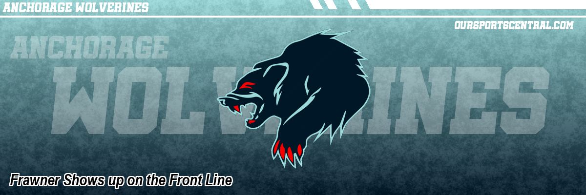 Frawner Shows up on the Front Line