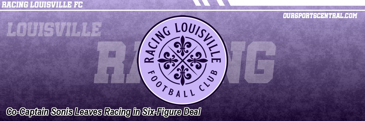 Co-Captain Sonis Leaves Racing in Six-Figure Deal