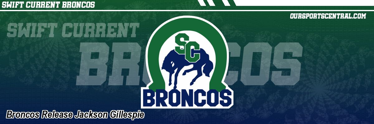 Broncos Release Jackson Gillespie