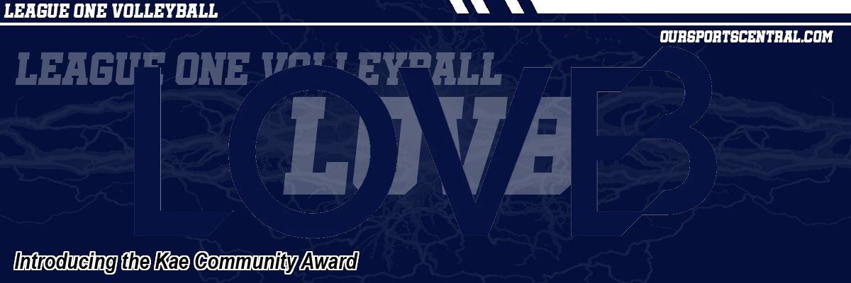 Introducing the Kae Community Award