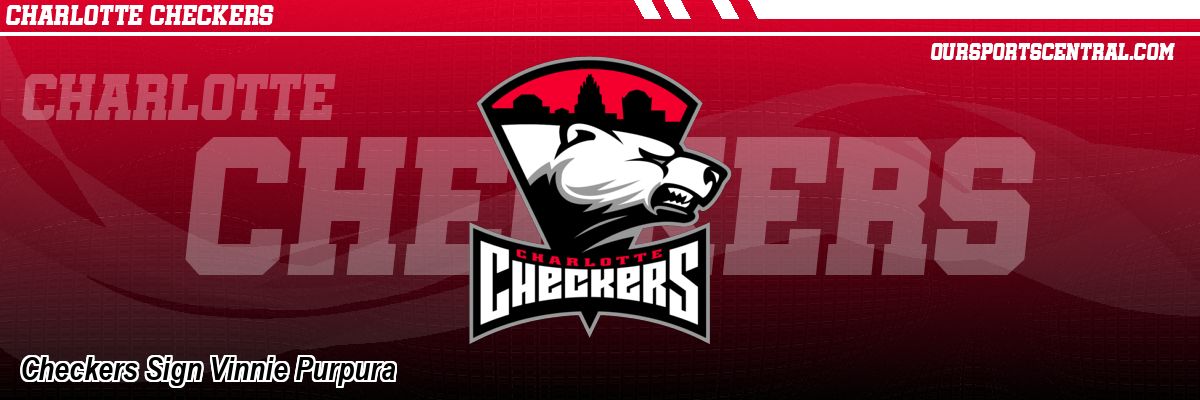 Checkers Sign Vinnie Purpura