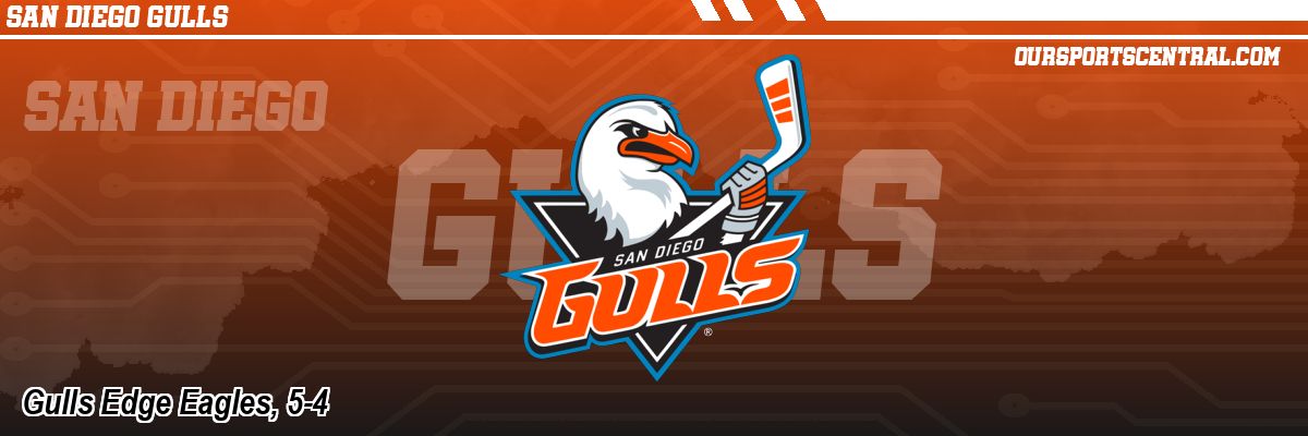 Gulls Edge Eagles, 5-4