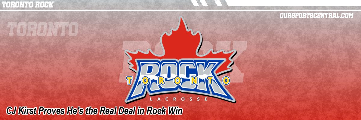 CJ Kirst Proves He's the Real Deal in Rock Win