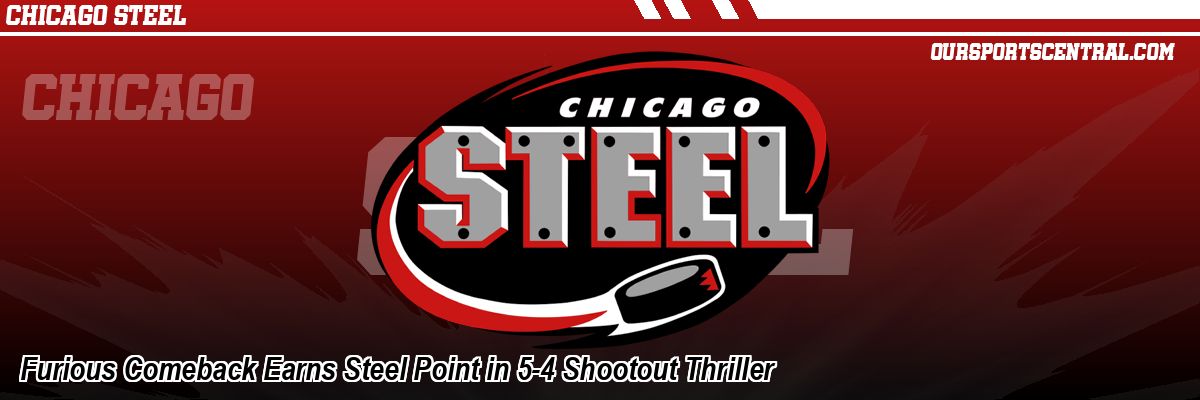 Furious Comeback Earns Steel Point in 5-4 Shootout Thriller