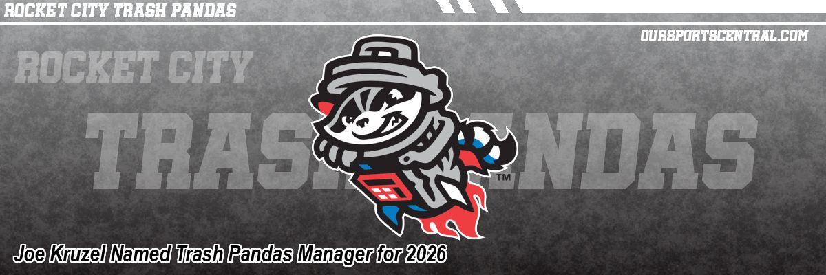 Joe Kruzel Named Trash Pandas Manager for 2026