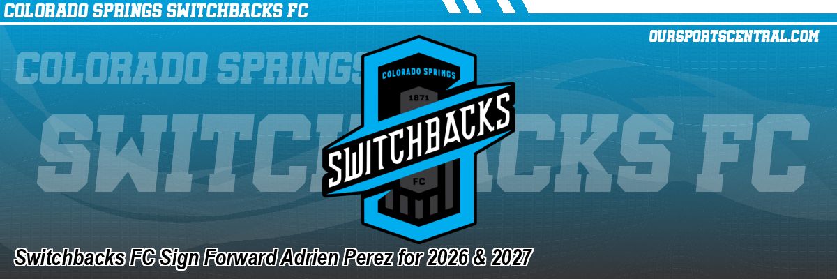 Switchbacks FC Sign Forward Adrien Perez for 2026 & 2027