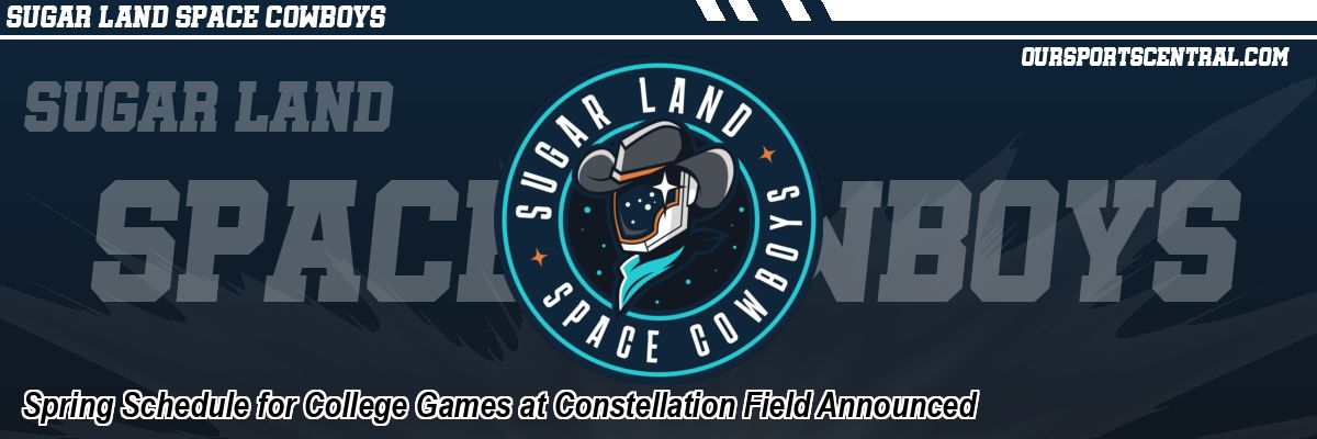 Spring Schedule for College Games at Constellation Field Announced