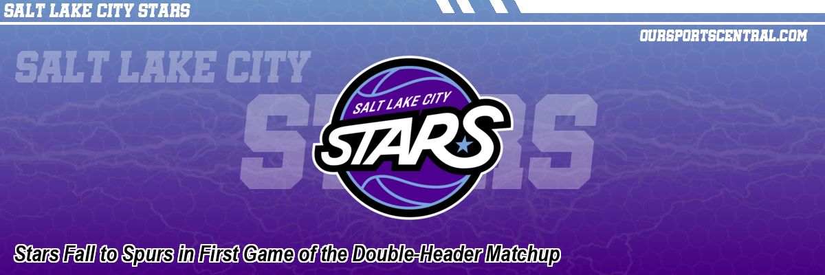 Stars Fall to Spurs in First Game of the Double-Header Matchup