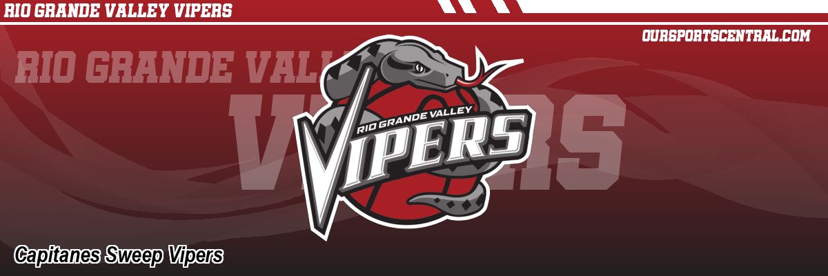 Capitanes Sweep Vipers