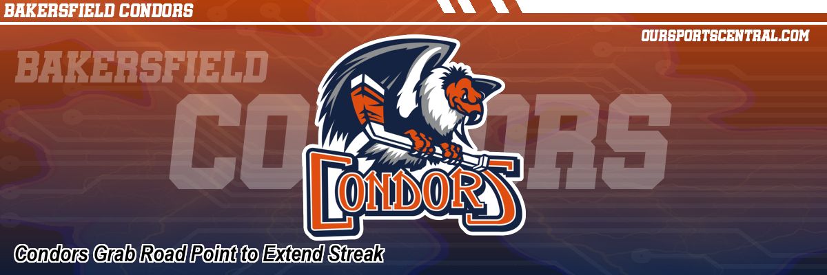 Condors Grab Road Point to Extend Streak