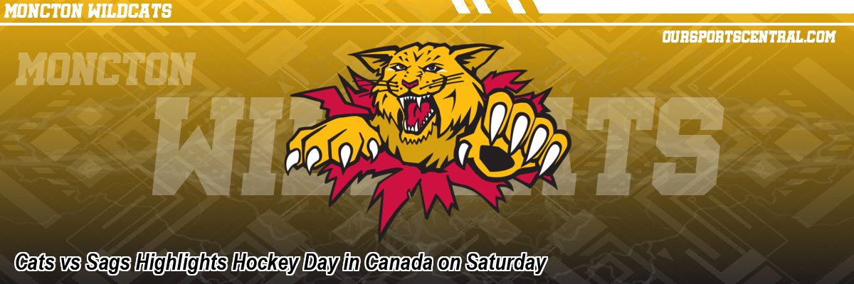 Cats vs Sags Highlights Hockey Day in Canada on Saturday