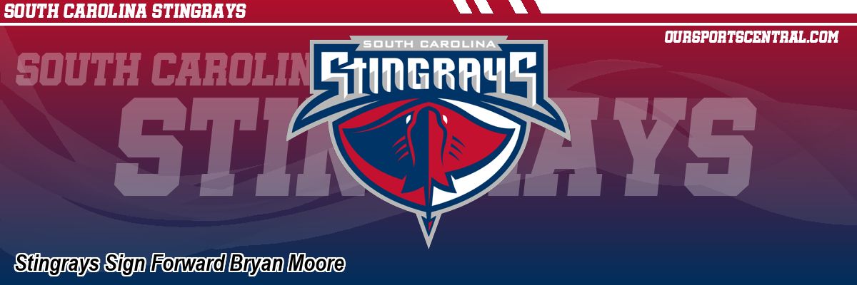 Stingrays Sign Forward Bryan Moore