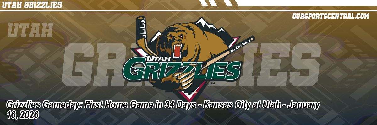 Grizzlies Gameday: First Home Game in 34 Days - Kansas City at Utah - January 16, 2026