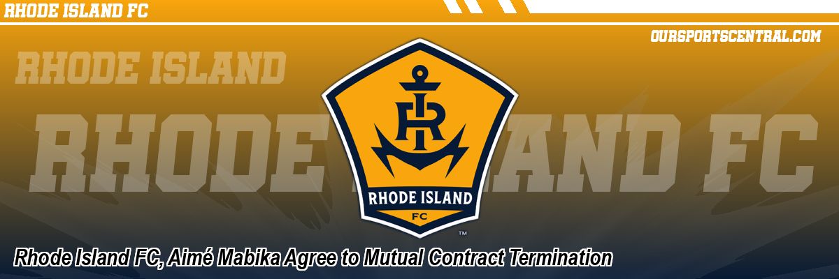 Rhode Island FC, Aimé Mabika Agree to Mutual Contract Termination
