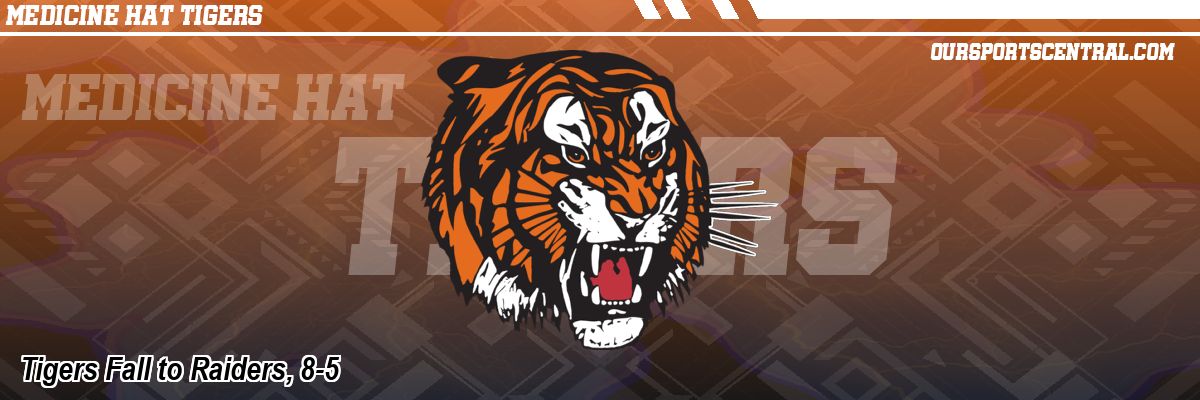 Tigers Fall to Raiders, 8-5