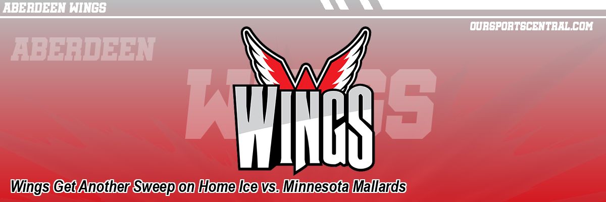 Wings Get Another Sweep on Home Ice vs. Minnesota Mallards