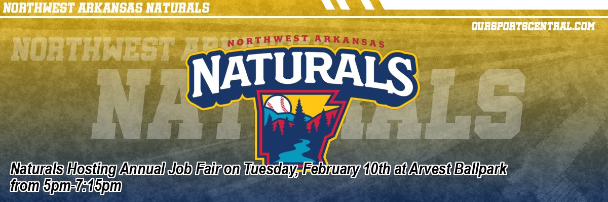 Naturals Hosting Annual Job Fair on Tuesday, February 10th at Arvest Ballpark from 5pm-7:15pm