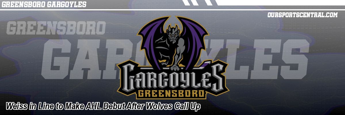 Weiss in Line to Make AHL Debut After Wolves Call Up