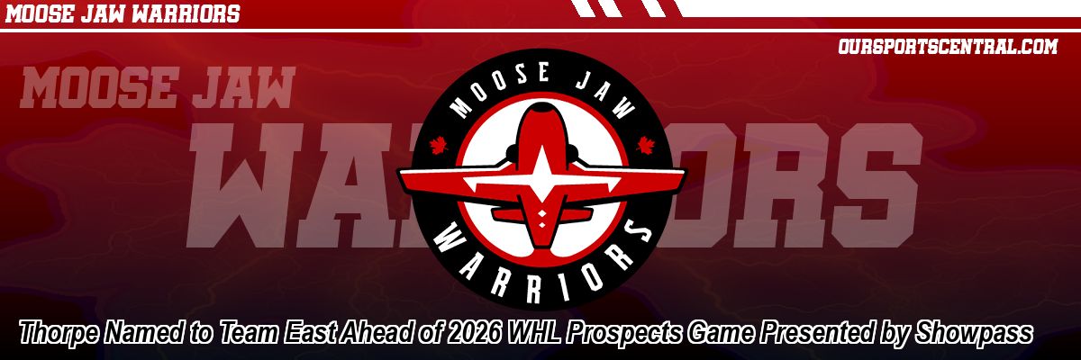 Thorpe Named to Team East Ahead of 2026 WHL Prospects Game Presented by Showpass
